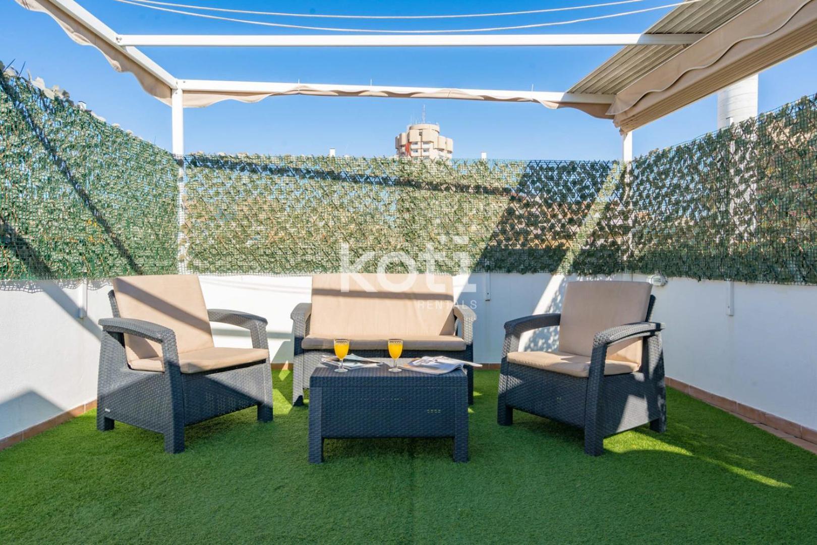 Koti Rentals - Atico Gamycol Fuengirola Bagian luar foto